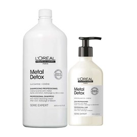 L'Oréal Professionnel Metal Detox Soin Shampoo 1,5L + Condicionador 500ml