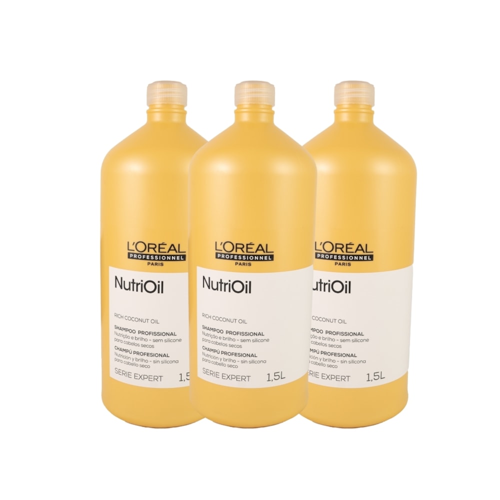 L'Oréal Professionnel NutriOil Kit 3 Shampoo 1,5L