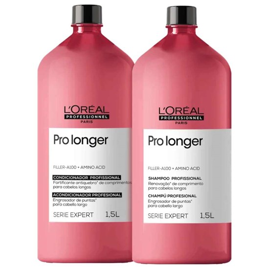 L'Oréal Professionnel Pro Longer Shampoo 1500ml + Condicionador 1500ml