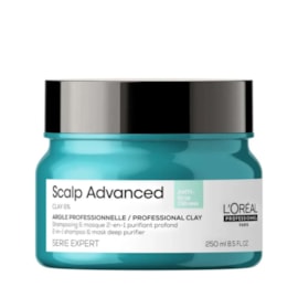 L'Oréal Professionnel Scalp Advanced Anti Gras Oiliness Máscara 250ml L'Oréal Professionnel Scalp Advanced Anti Gras Oiliness Máscara 250ml