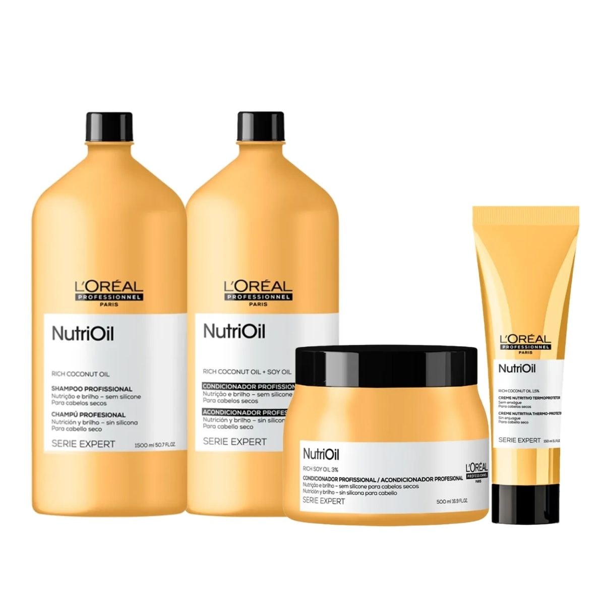 L'Oréal Professionnel Serie Expert NutriOil Kit Salão (4 Produtos)