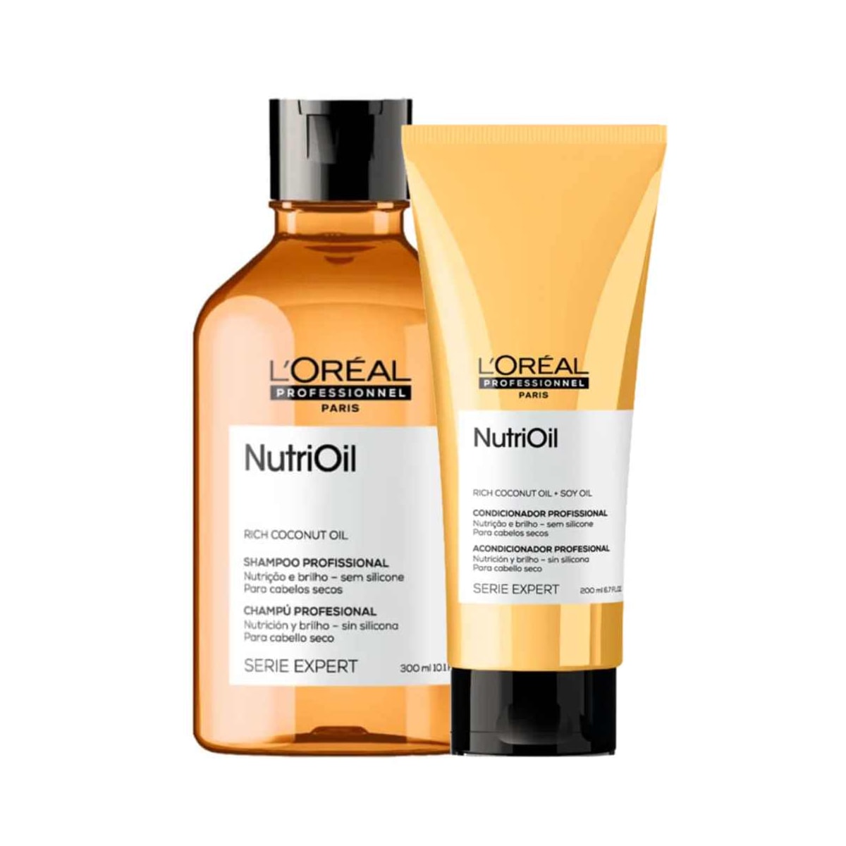 L'Oréal Professionnel Serie Expert NutriOil - Shampoo 300ml + Condicionador 200ml