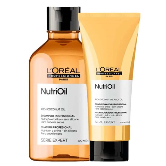 L'Oréal Professionnel Serie Expert NutriOil - Shampoo 300ml + Condicionador 200ml
