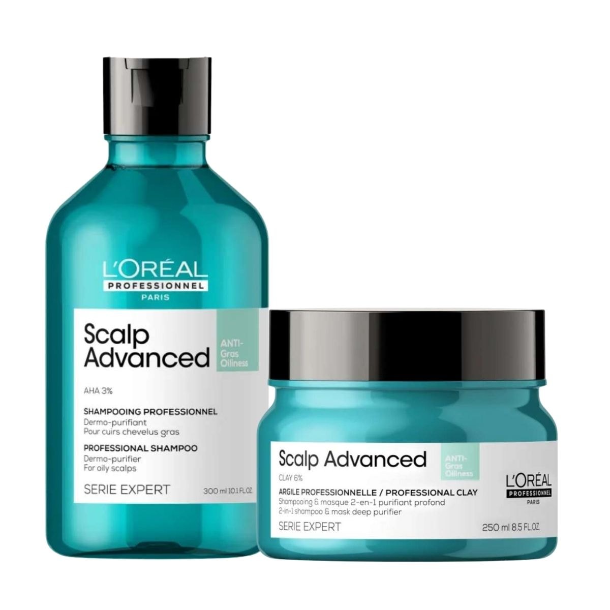 LOréal Professionnel Serie Expert Scalp Advanced Deep Purifier Kit (2 Produtos)