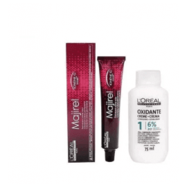 L'Oréal Profissional Promo Pack Majirel 7.0 Louro Natural Profundo 50g + Mini Ox 20 Volumes