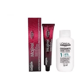 L'Oréal Profissional Promo Pack Majirel 8 Louro Claro 50g + Mini Ox 20 Volumes