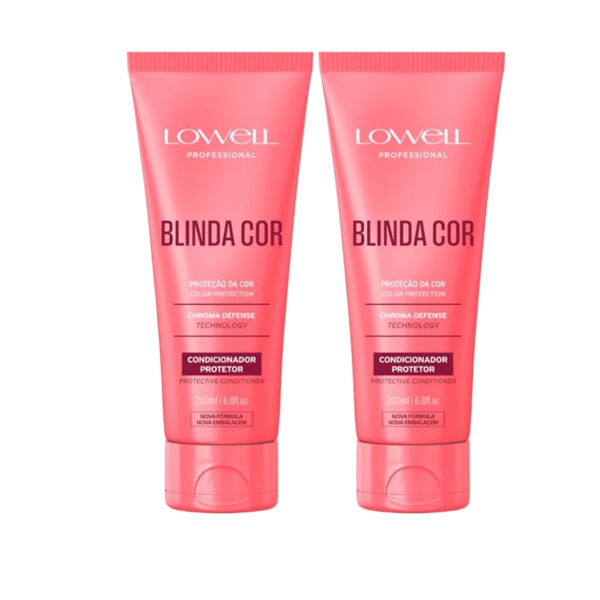 Lowell Blinda Cor Kit 2 Condicionador Protetor 200ml