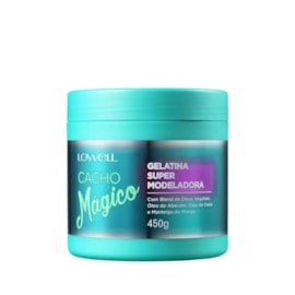 Lowell Cacho Mágico Gelatina Ativadora De Cachos 450g Lowell Cacho Mágico Gelatina Ativadora De Cachos 450g