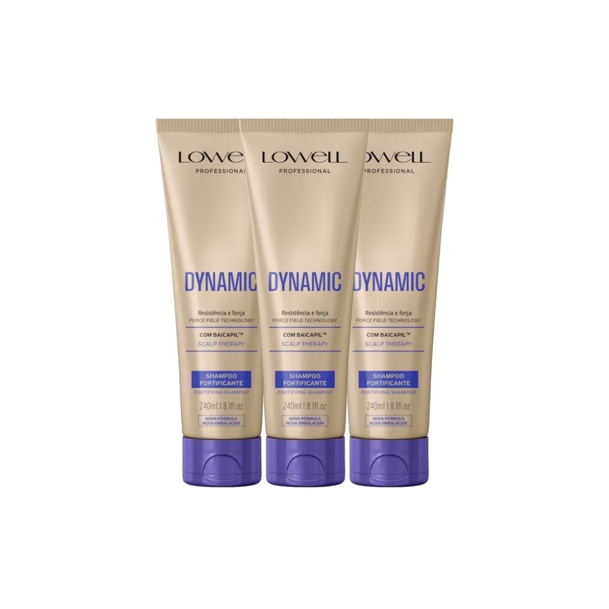 Lowell Dynamic Kit 3 Shampoo Fortificante 240ml
