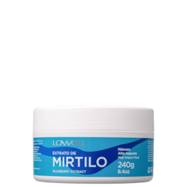 Lowell Extrato de Mirtilo Alto Impacto - Máscara Capilar 240g