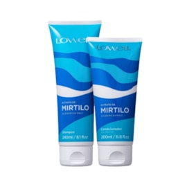 Lowell Extrato de Mirtilo Shampoo 240ml + Condicionador 200ml Lowell Extrato de Mirtilo Shampoo 240ml + Condicionador 200ml