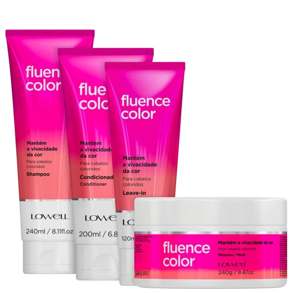 Lowell Fluence Color Kit (4 Produtos) Lowell Fluence Color Kit (4 Produtos)