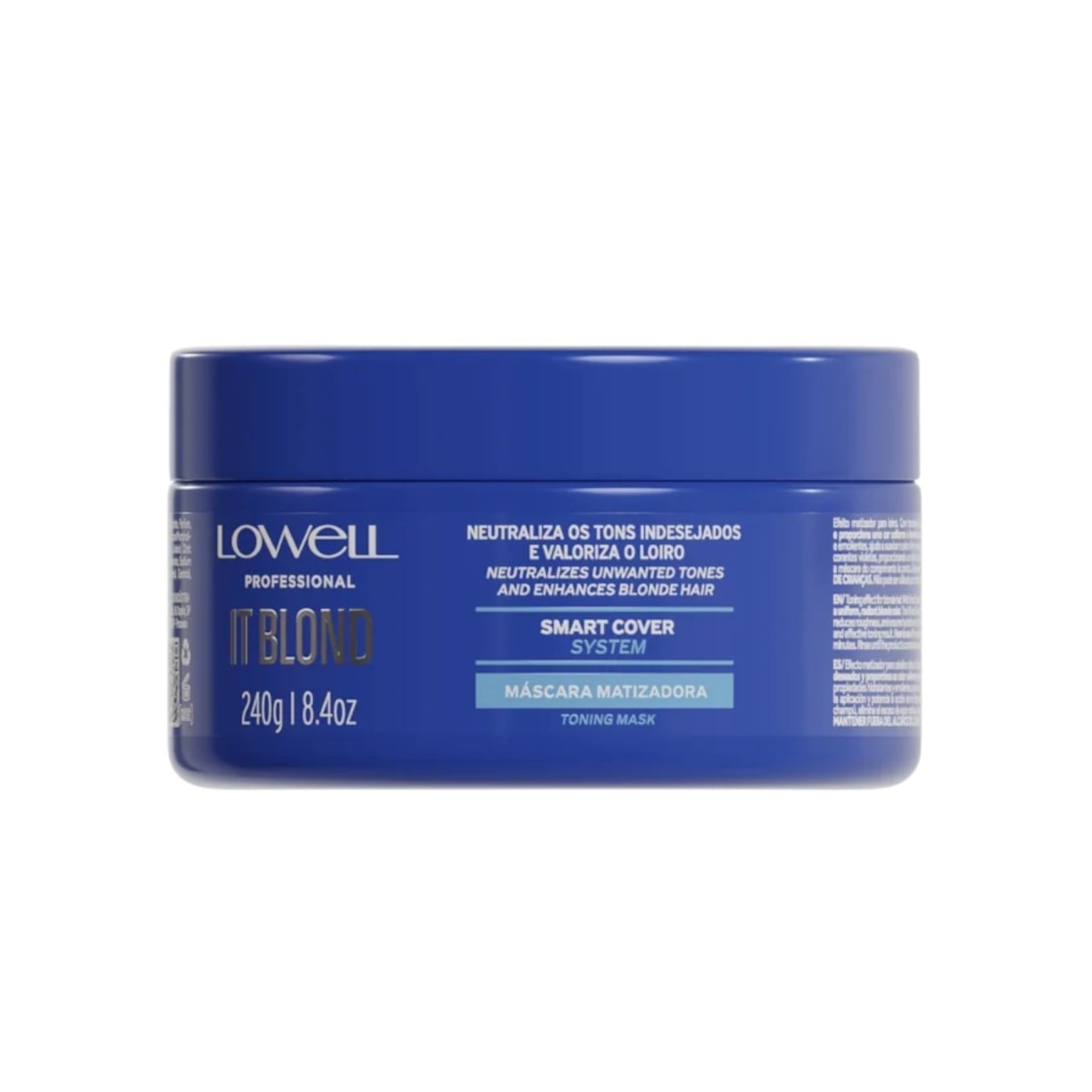 Lowell It Blond Máscara Matizadora Neutraliza Amarelado Hidratação 240 g Lowell It Blond Máscara Matizadora Neutraliza Amarelado Hidratação 240 g