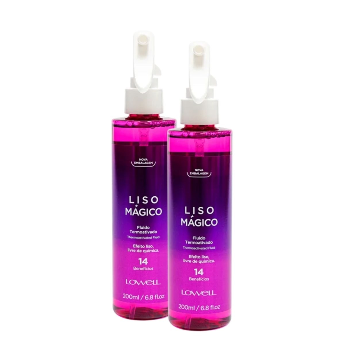 Lowell Keeping Liss Liso Mágico Kit 2 Spray Termoativo 200ml Lowell Keeping Liss Liso Mágico Kit 2 Spray Termoativo 200ml
