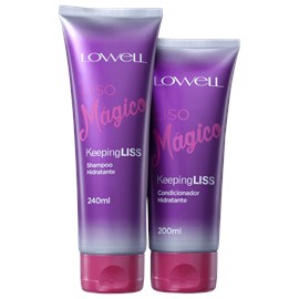 Lowell Keeping Liss Liso Mágico Shampoo 240ml + Condicionador 200ml