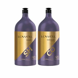 Lowell Lavatório Shampoo 2,5L + Condicionador 2,5L