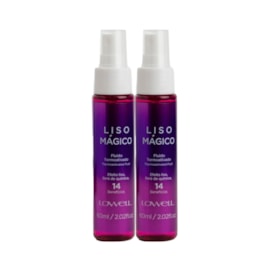 Lowell Liso Magico Kit 2 Efeito Fluido Termoativado 60ml