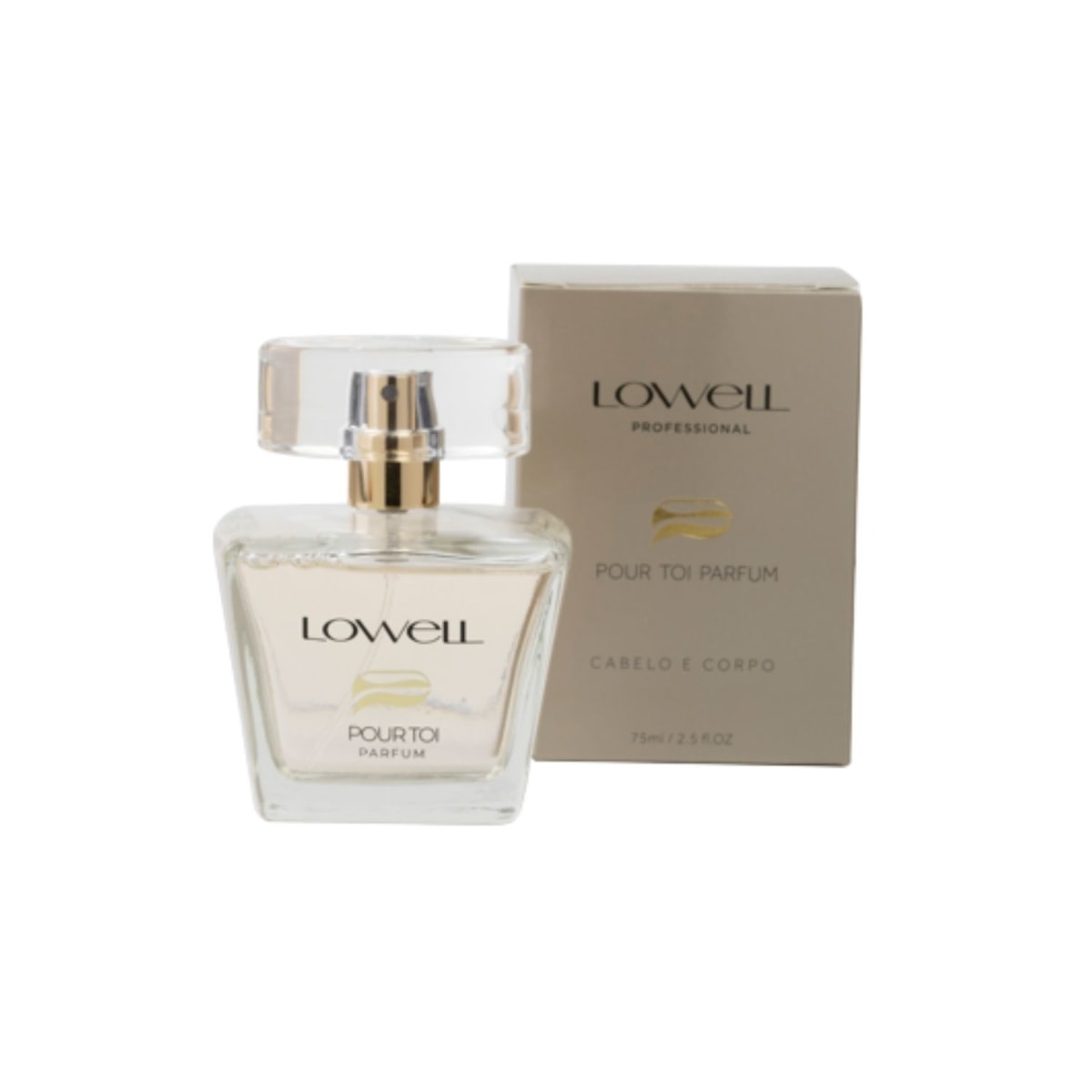 Lowell Pour Toi Perfume de Cabelo e Corpo 75 ml Lowell Pour Toi Perfume de Cabelo e Corpo 75 ml