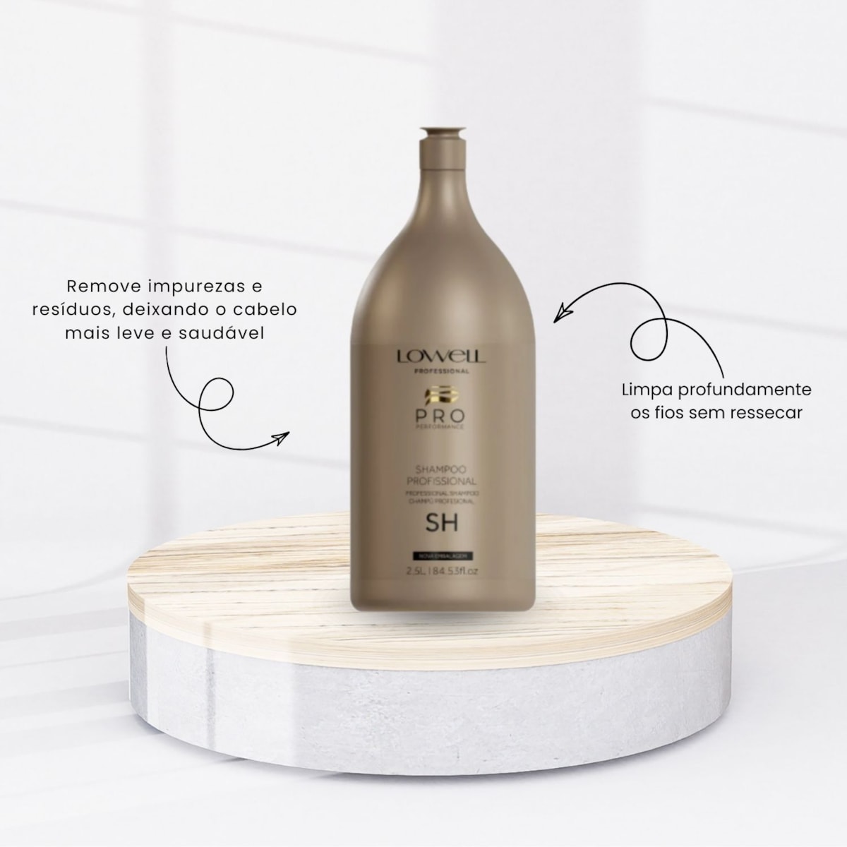 Lowell Shampoo para Lavatório - 2500ml Lowell Shampoo para Lavatório - 2500ml