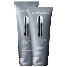 Lowell Silver Slim Shampoo 240ml + Condicionador 200ml