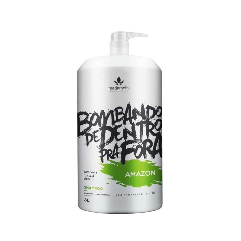 Madamelis Amazon Bombando De Dentro Pra Fora Shampoo 3L