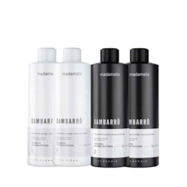 Madamelis Bambarro Escova Progressiva 2 Kits (2 X 1 Litro) Madamelis Bambarro Escova Progressiva 2 Kits (2 X 1 Litro)