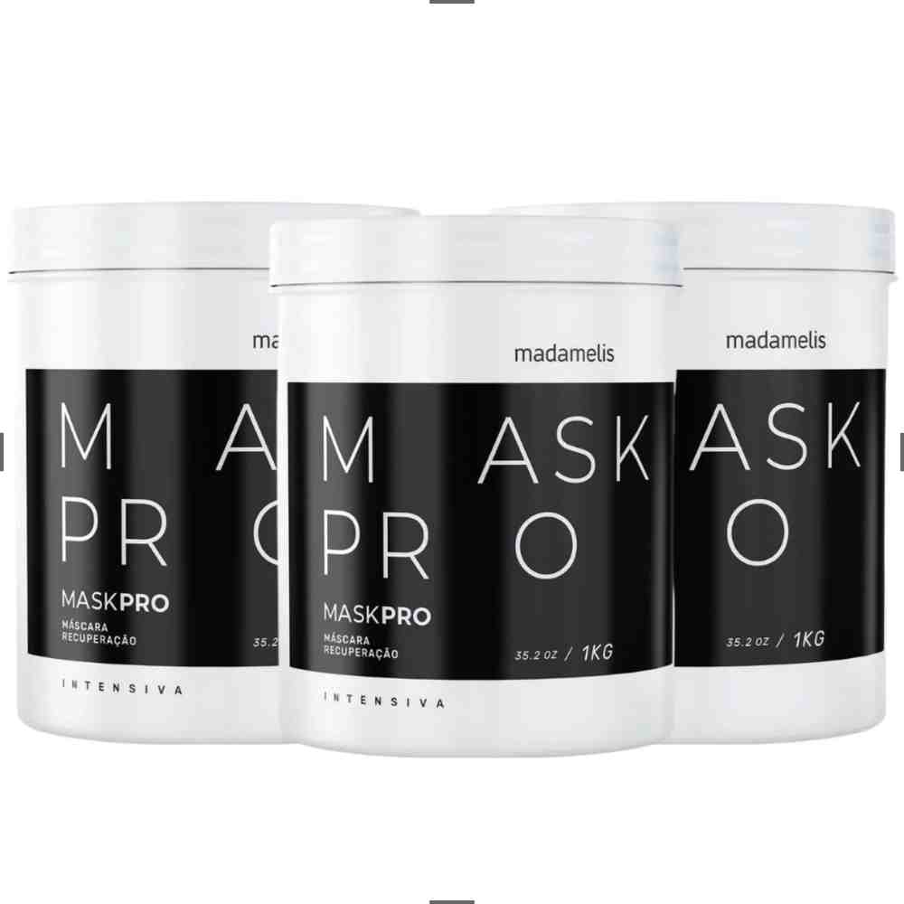 Madamelis Pro Mask Control Máscara Capilar (3 x 1 Kilo)