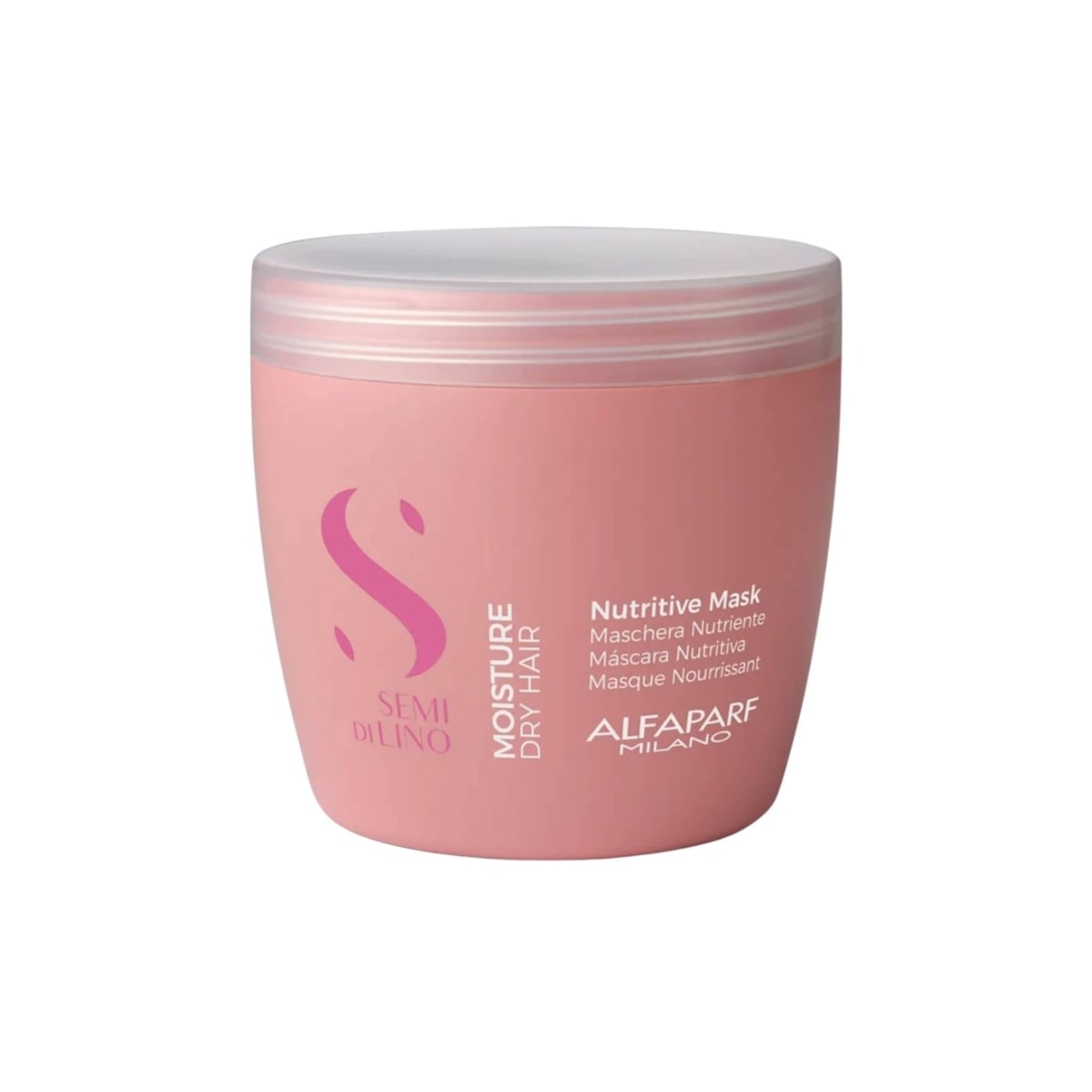 Máscara Alfaparf Semi Di Lino Moisture Máscara de Hidratação e Nutrição 500 ml