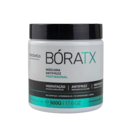 Máscara Borabella Antifrizz e Máscara de Hidratação 500 g