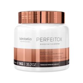 Máscara Borabella Perfeitox Alinhamento e Máscara de Nutrição 1 Kg