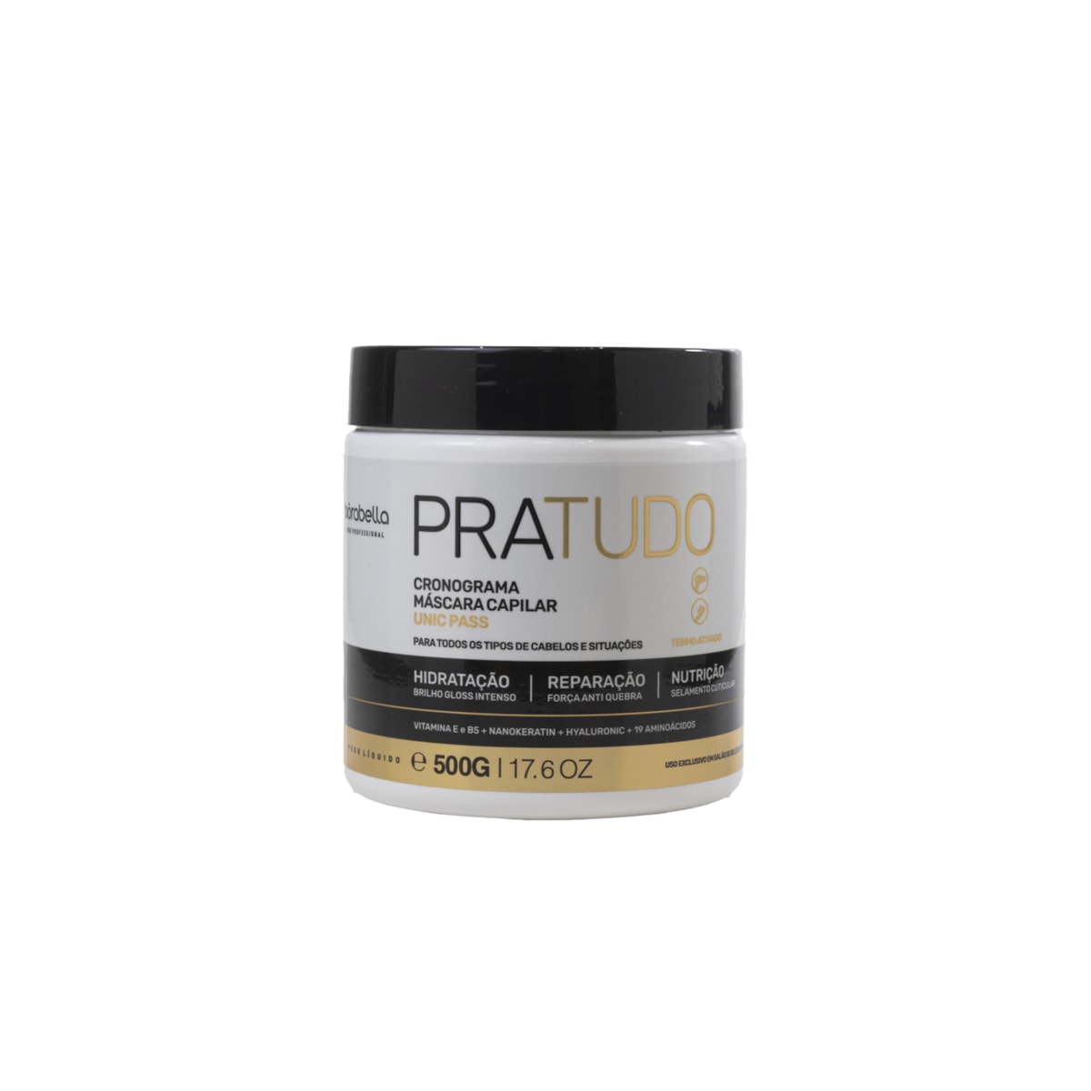 Máscara Bórabella Pratudo Cronograma 500 g