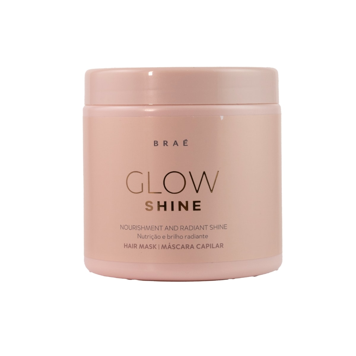 Máscara Braé Glow Shine Máscara de Nutrição e Brilho 500 g