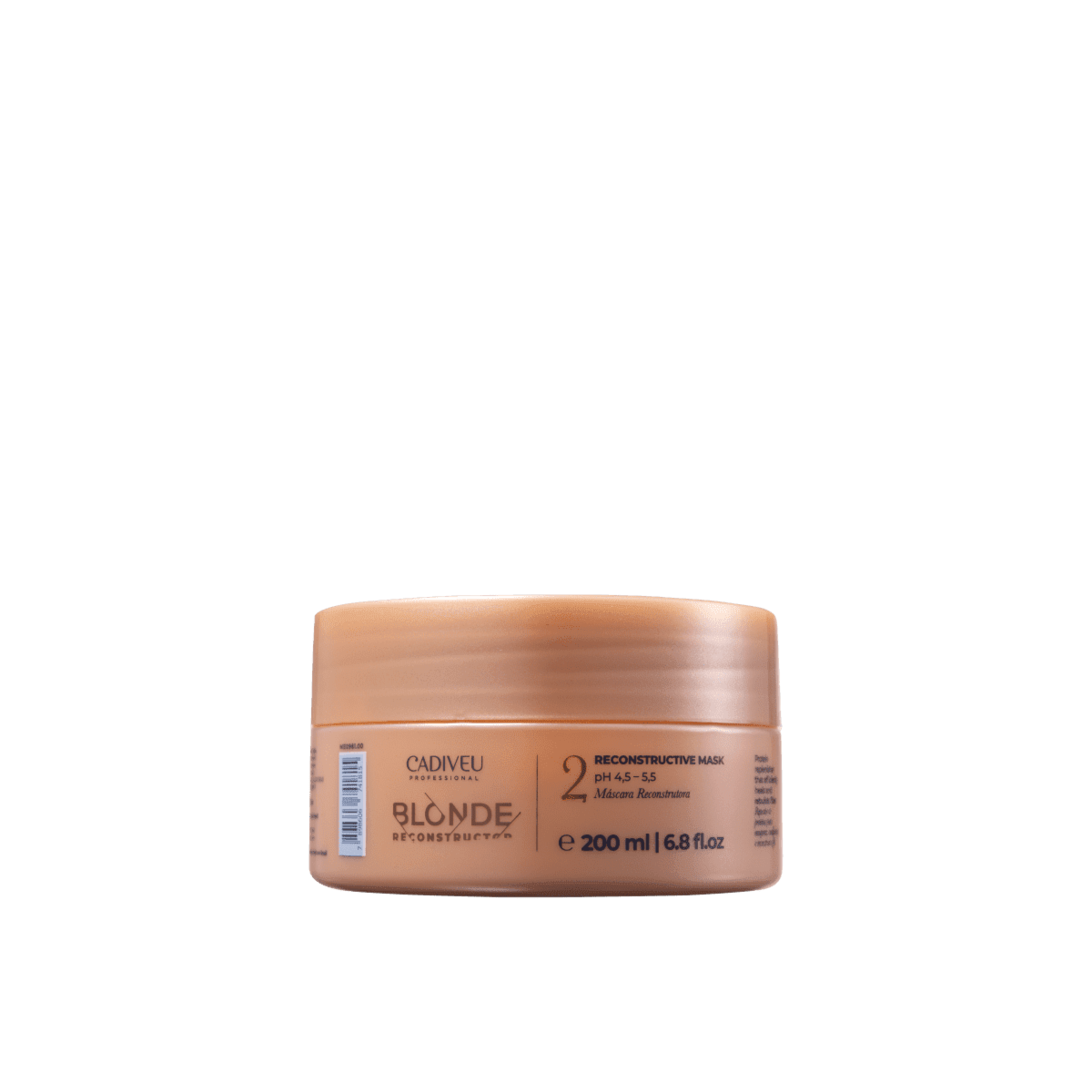 Máscara Cadiveu Blonde Reconstructor Reconstructive 200 ml