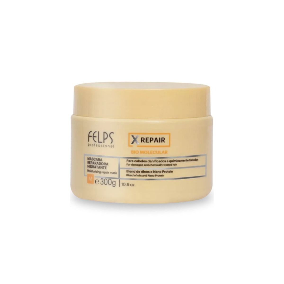 Máscara Felps XRepair Bio Molecular Reparadora 300 g