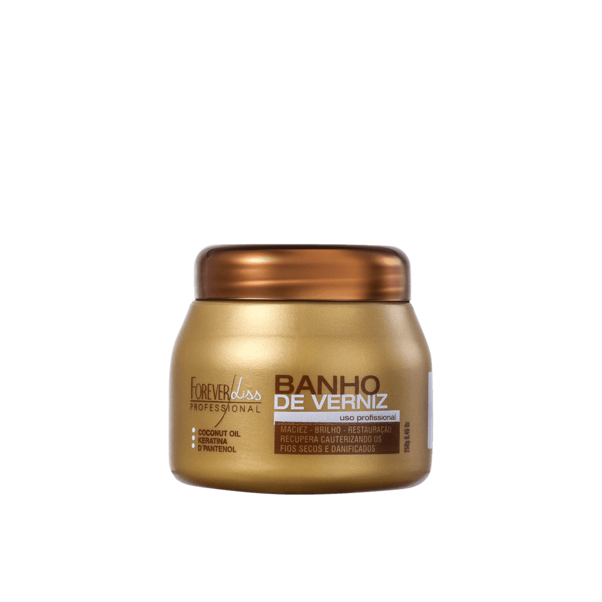 Máscara Forever Liss Banho de Verniz 250 g Máscara Forever Liss Banho de Verniz 250 g