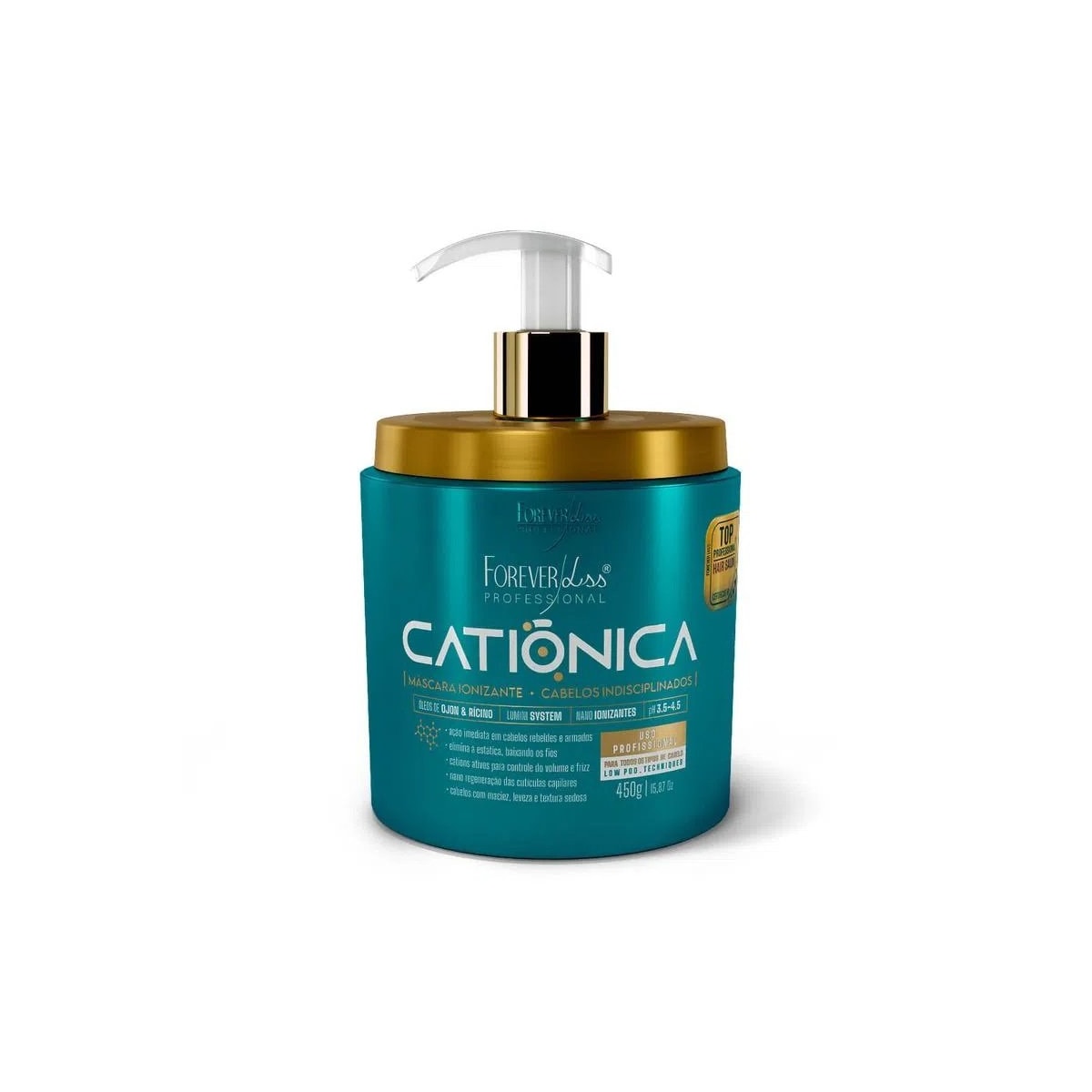 Máscara Forever Liss Catiônica 450 g Máscara Forever Liss Catiônica 450 g