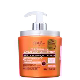 Máscara Forever Liss Cauter Restore Passo Único 500 g