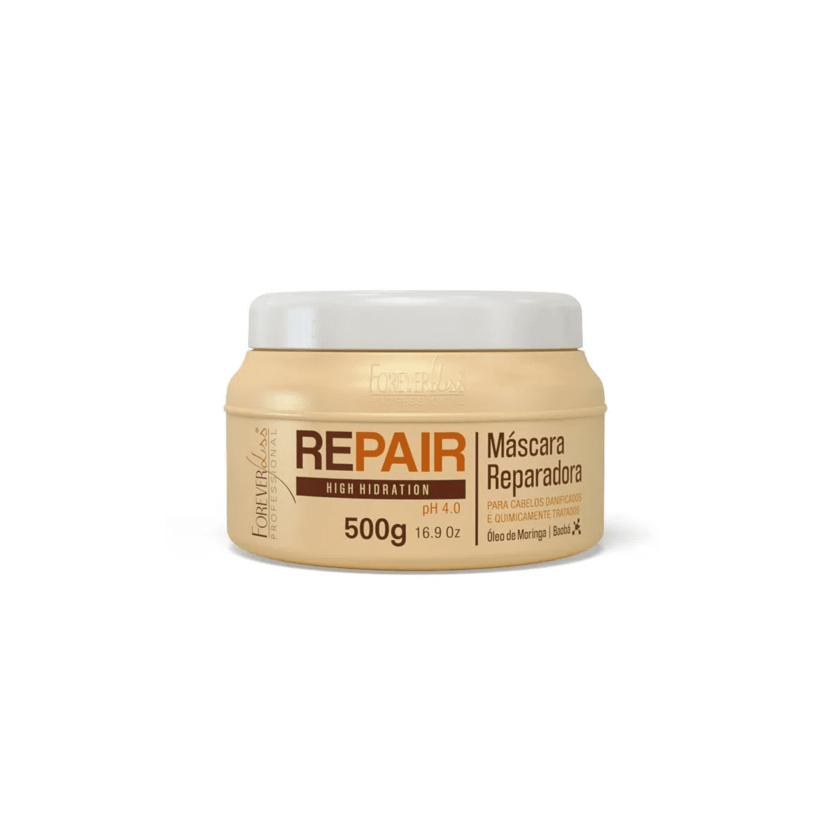 Máscara Forever Liss Force Repair 500 g Máscara Forever Liss Force Repair 500 g