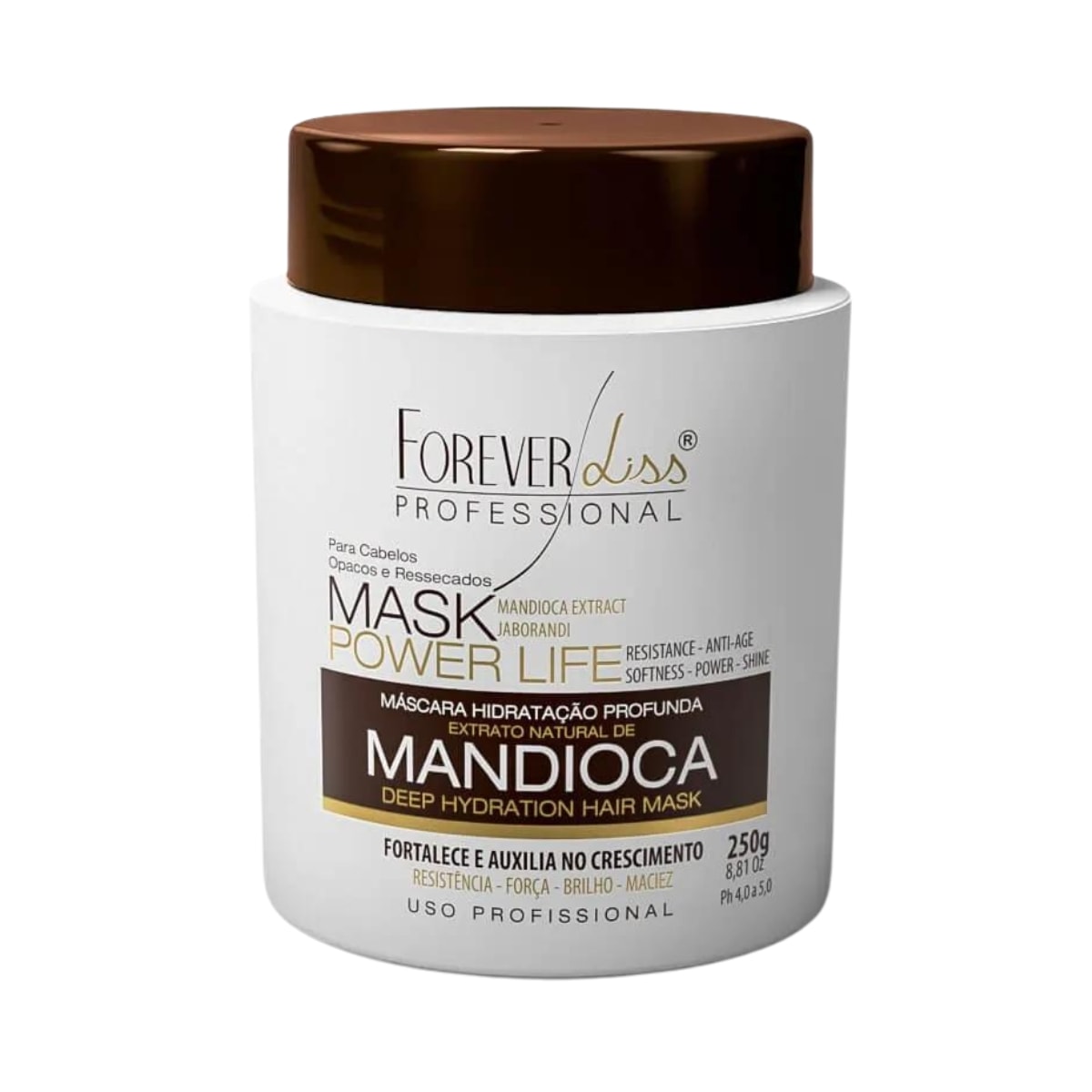 Máscara Forever Liss Mandioca 250 g Máscara Forever Liss Mandioca 250 g