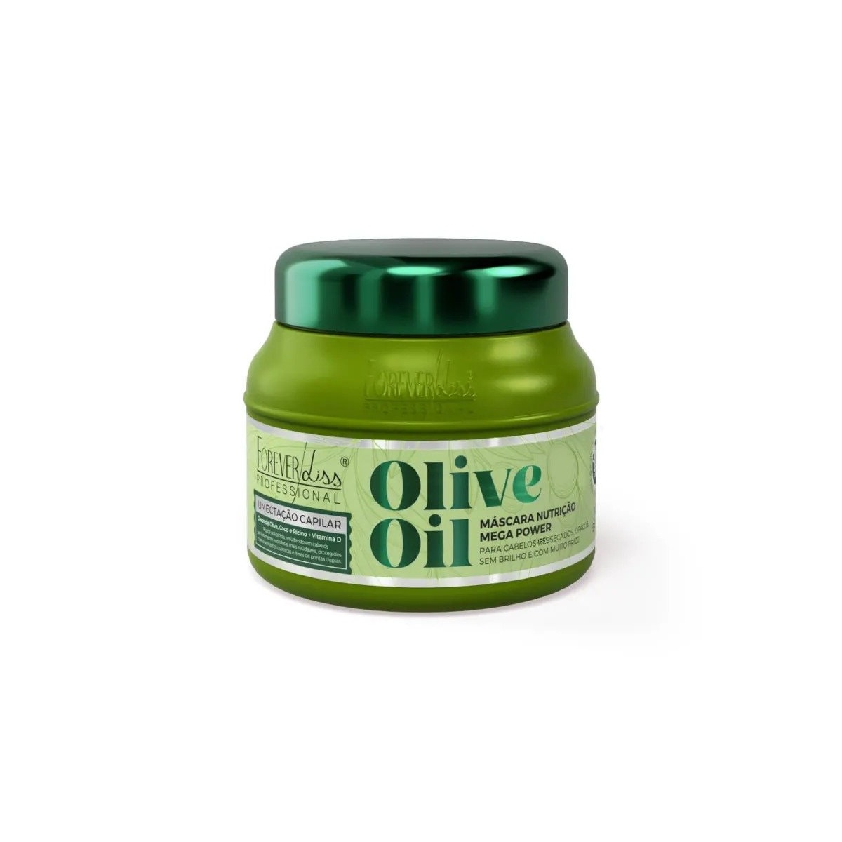 Máscara Forever Liss Olive Oil De Umectação Capilar 250 g