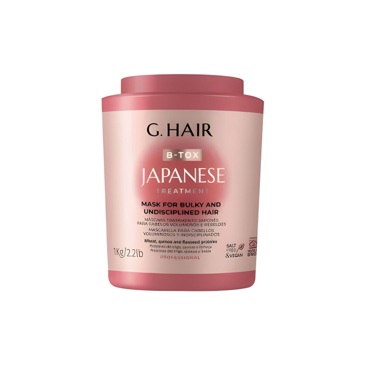 Máscara G.Hair BTOX Japonês Alinhamento e Brilho 1 Kg
