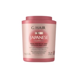 Máscara G.Hair BTOX Japonês Alinhamento e Brilho 1 Kg