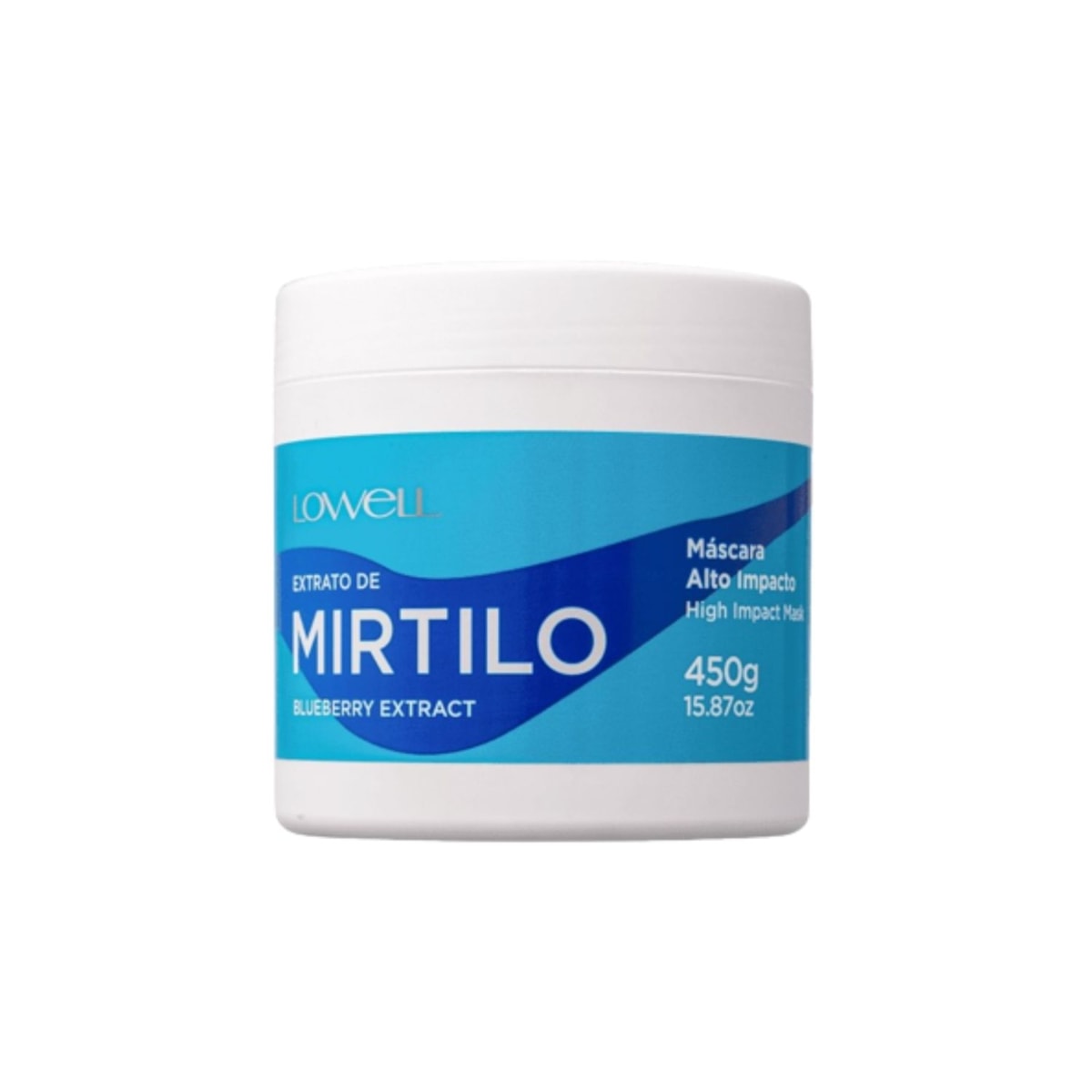 Máscara Lowell Extrato de Mirtilo Alto Impacto 450 g