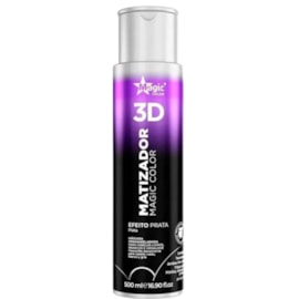 Máscara Matizadora Magic Color 3D Magic Power Prata 500 ml