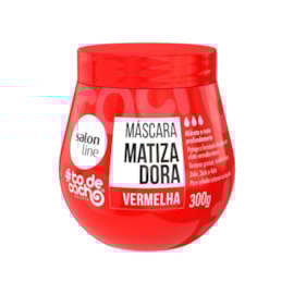 Máscara Matizadora Salon Line #todecacho Vermelha 300 g