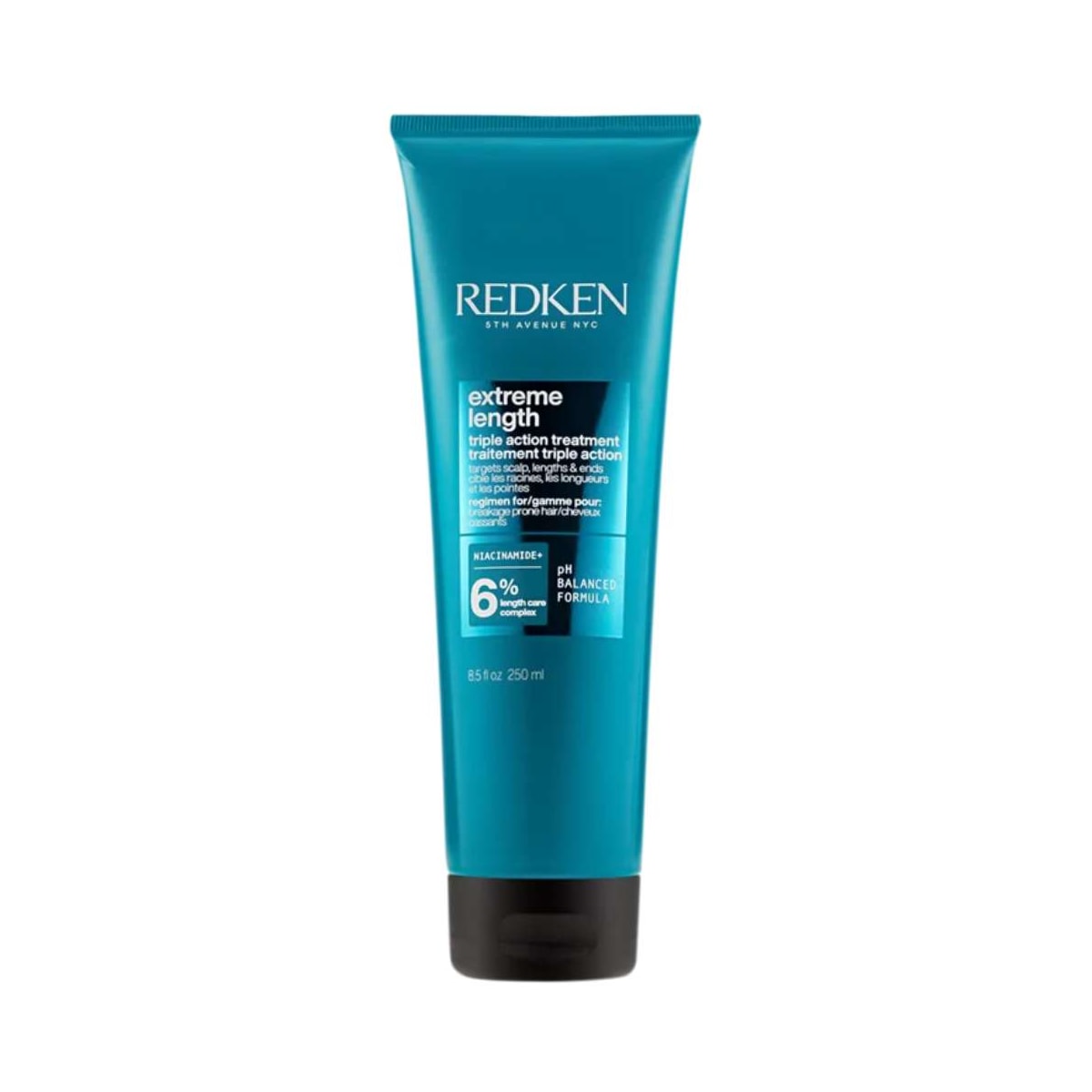 Máscara Redken Extreme Length Triple Action Treatment 6% 250 ml