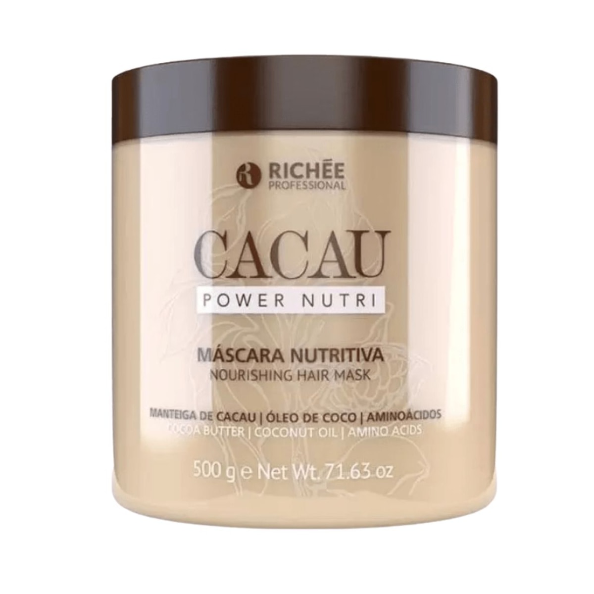 Máscara Richée Cacau Power Nutri Nutritiva 500 g Máscara Richée Cacau Power Nutri Nutritiva 500 g