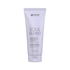 Máscara Richée Soul Blond Tratamento Condicionante Matizador 180 g
