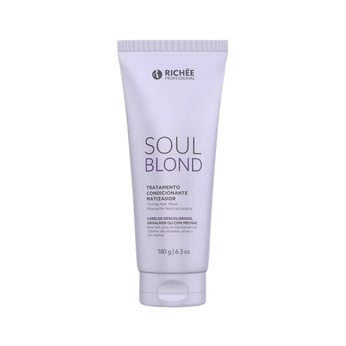 Máscara Richée Soul Blond Tratamento Condicionante Matizador 180 g Máscara Richée Soul Blond Tratamento Condicionante Matizador 180 g
