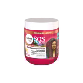 Máscara Salon Line S.O.S Cachos 10 em 1 Multibenefícios para Cabelo Cacheado 500 g